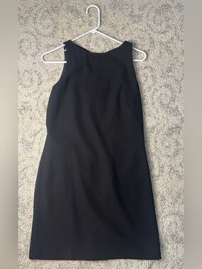 Amanda Smith Black Midi Sheath Dress - Petite